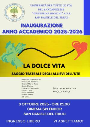 INAUGURAZIONE ANNO ACCADEMICO 2025-2026